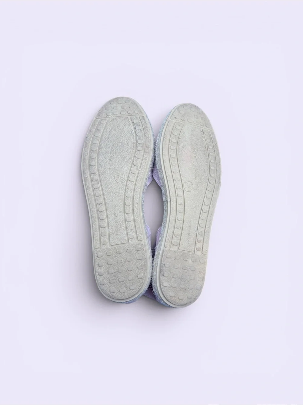 Verbenas Cruz Pink Suede Peep Toe Espadrille Flats